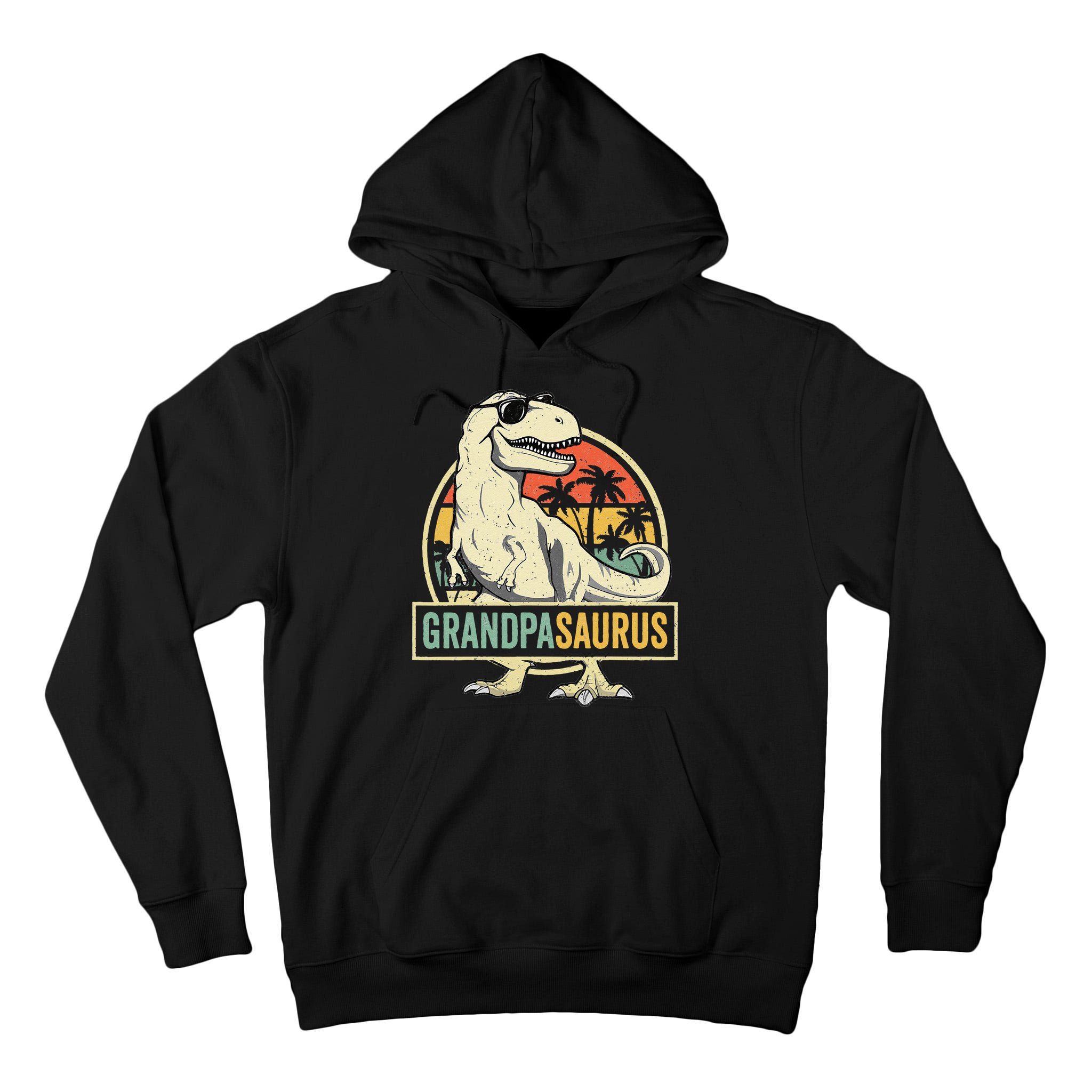 Grandpasaurus T Rex Dinosaur Grandpa Saurus Family Matching Tall Hoodie