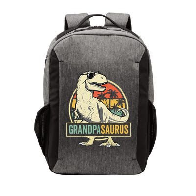 Grandpasaurus T Rex Dinosaur Grandpa Saurus Family Matching Vector Backpack