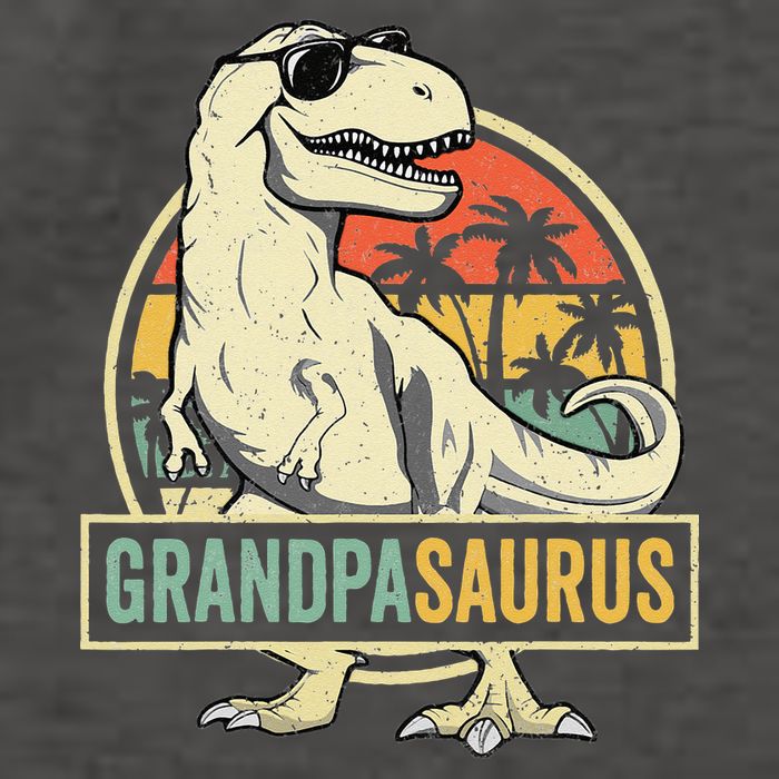 Grandpasaurus T Rex Dinosaur Grandpa Saurus Family Matching Vector Backpack