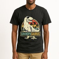 Grandpasaurus T Rex Dinosaur Grandpa Saurus Family Matching Tall T-Shirt