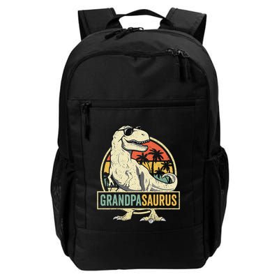 Grandpasaurus T Rex Dinosaur Grandpa Saurus Family Matching Backpack