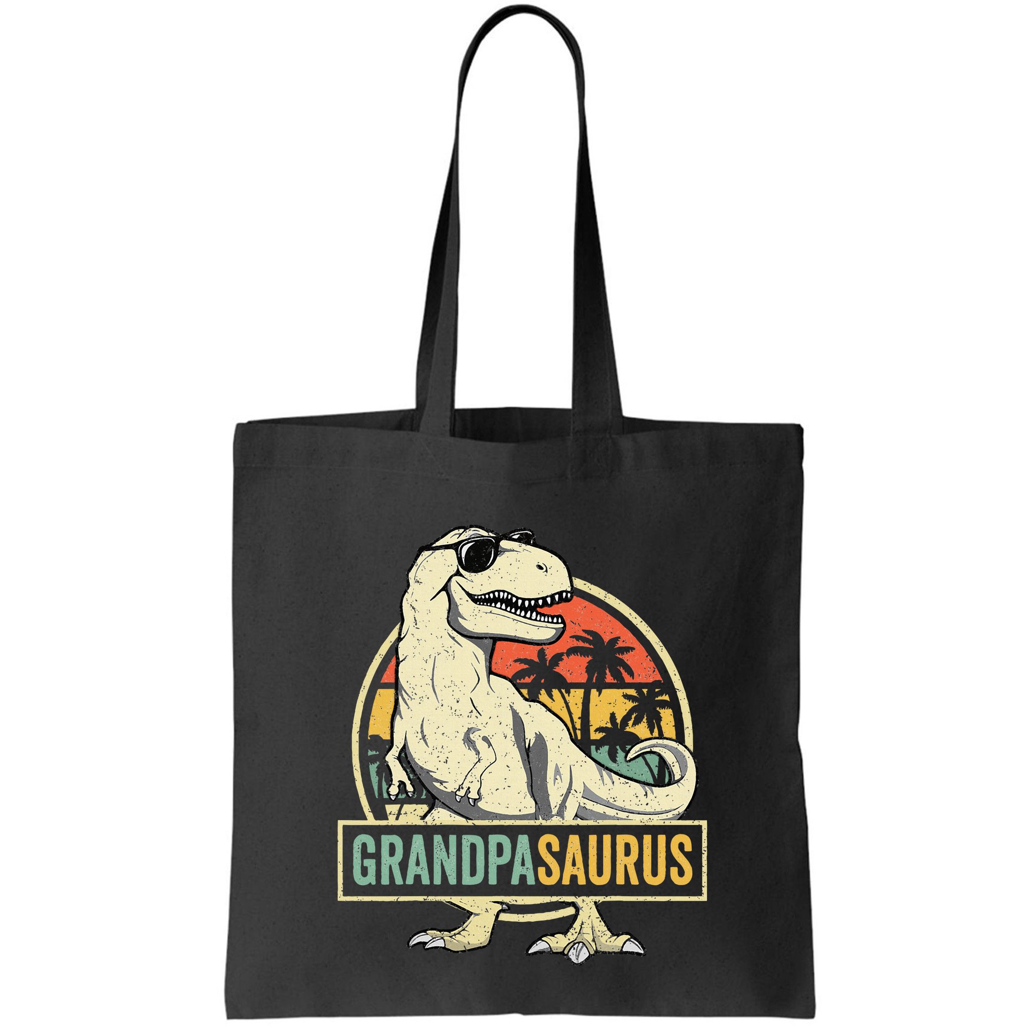 Grandpasaurus T Rex Dinosaur Grandpa Saurus Family Matching Bag