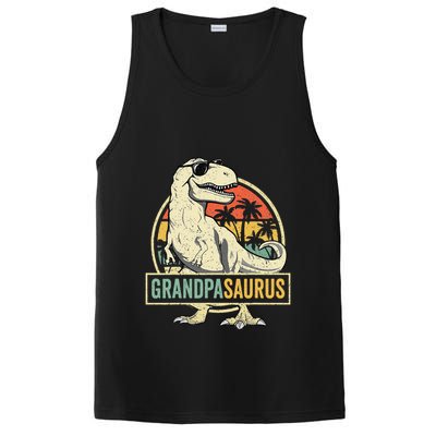 Grandpasaurus T Rex Dinosaur Grandpa Saurus Family Matching PosiCharge Competitor Tank