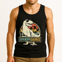 Grandpasaurus T Rex Dinosaur Grandpa Saurus Family Matching Tank Top