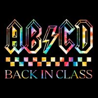 Girls Teachers Rock Back To School ABCD Back In Class 16 in Basic Backpack