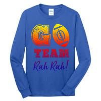 Go Team Rah Football Sarcastic Cheerleader Non Sports Fan Cool Gift Tall Long Sleeve T-Shirt