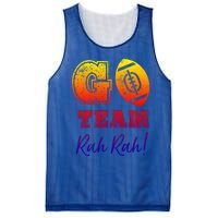 Go Team Rah Football Sarcastic Cheerleader Non Sports Fan Cool Gift Mesh Reversible Basketball Jersey Tank