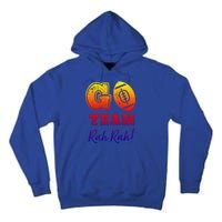 Go Team Rah Football Sarcastic Cheerleader Non Sports Fan Cool Gift Tall Hoodie