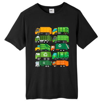 Garbage Truck Recycling Day Trash Waste Separation Birthday Tall Fusion ChromaSoft Performance T-Shirt