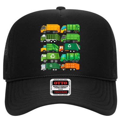 Garbage Truck Recycling Day Trash Waste Separation Birthday Trucker Hat