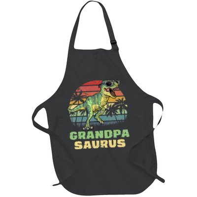 Grandpasaurus T Rex Dinosaur Grandpa Saurus Family Matching Apron