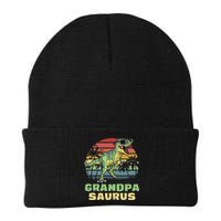 Grandpasaurus T Rex Dinosaur Grandpa Saurus Family Matching Beanie