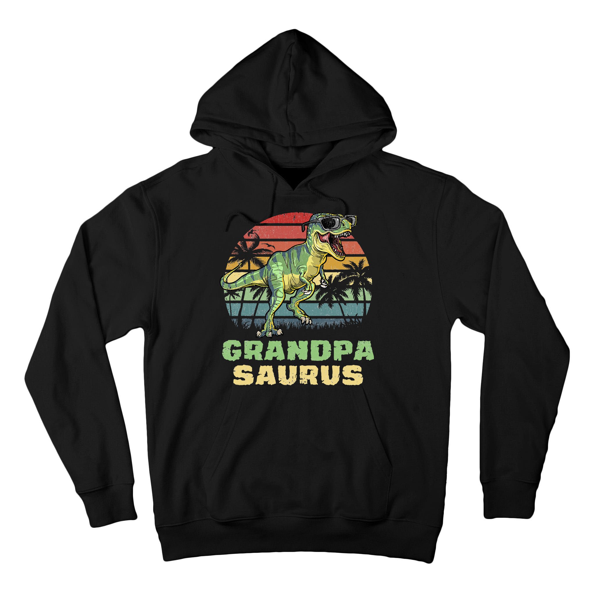 Grandpasaurus T Rex Dinosaur Grandpa Saurus Family Matching Tall Hoodie