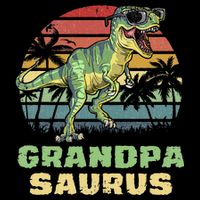 Grandpasaurus T Rex Dinosaur Grandpa Saurus Family Matching Wool Snapback Cap
