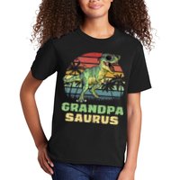 Grandpasaurus T Rex Dinosaur Grandpa Saurus Family Matching Kids T-Shirt
