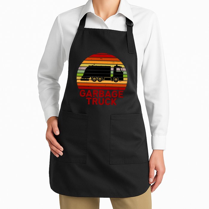 Garbage Truck Retro Apron