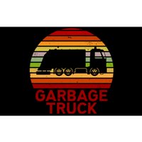 Garbage Truck Retro Bumper Sticker