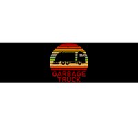 Garbage Truck Retro Bumper Sticker