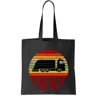 Garbage Truck Retro Bag