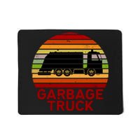 Garbage Truck Retro Mousepad