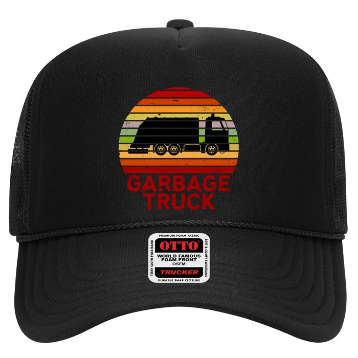 Garbage Truck Retro Trucker Hat