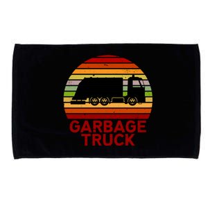 Garbage Truck Retro Microfiber Hand Towel