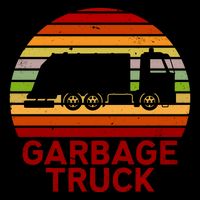 Garbage Truck Retro Wool Snapback Cap