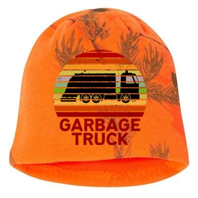 Garbage Truck Retro Kati - Camo Knit Beanie