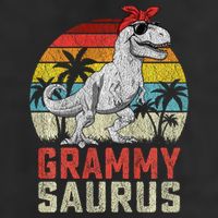 Grammysaurus T Rex Dinosaur Grammy Saurus MotherS Family Sweat Cool Comfort Performance Bucket Hat