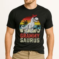 Grammysaurus T Rex Dinosaur Grammy Saurus MotherS Family Sweat Cooling Performance Crew T-Shirt