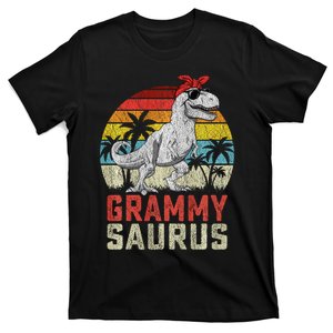 Grammysaurus T Rex Dinosaur Grammy Saurus MotherS Family Sweat T-Shirt