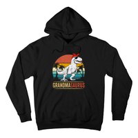 Grandmasaurus T Rex Dinosaur Grandma Saurus Family Matching Hoodie