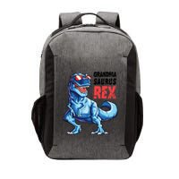 Grandmasaurus T Rex Dinosaur Grandma Saurus MotherS Family Vector Backpack