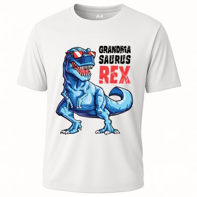 Grandmasaurus T Rex Dinosaur Grandma Saurus MotherS Family Performance Shirt