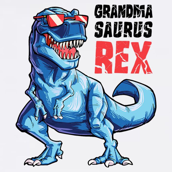 Grandmasaurus T Rex Dinosaur Grandma Saurus MotherS Family Cooling Performance Crew T-Shirt
