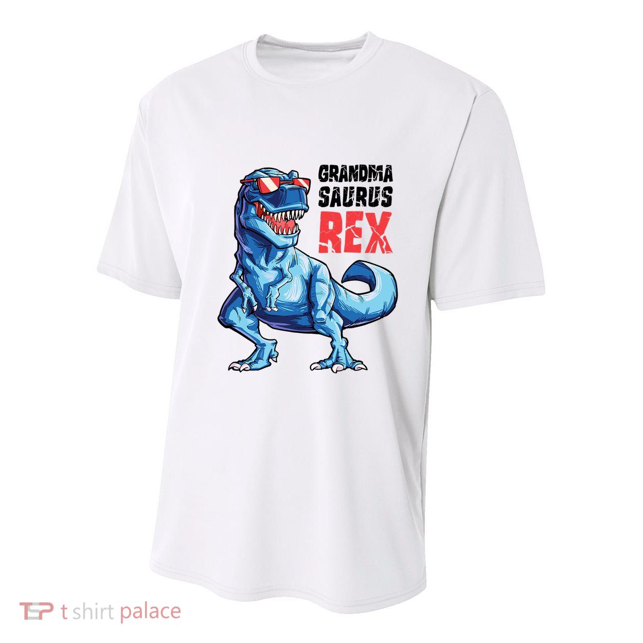 Grandmasaurus T Rex Dinosaur Grandma Saurus MotherS Family Youth Performance Sprint T-Shirt
