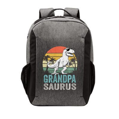 Grandpasaurus T Rex Dinosaur Grandpa Saurus Family Matching Sweat Vector Backpack