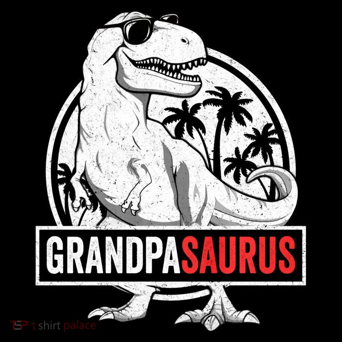 Grandpasaurus T Rex Dinosaur Grandpa Saurus Family Matching Sweat Drawstring Bag