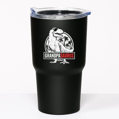 Grandpasaurus T Rex Dinosaur Grandpa Saurus Family Matching Sweat Tumbler