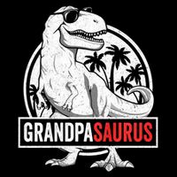 Grandpasaurus T Rex Dinosaur Grandpa Saurus Family Matching Sweat Magnet