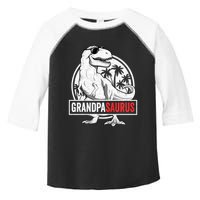 Grandpasaurus T Rex Dinosaur Grandpa Saurus Family Matching Sweat Toddler Fine Jersey T-Shirt