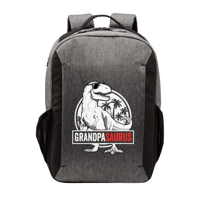 Grandpasaurus T Rex Dinosaur Grandpa Saurus Family Matching Sweat Vector Backpack