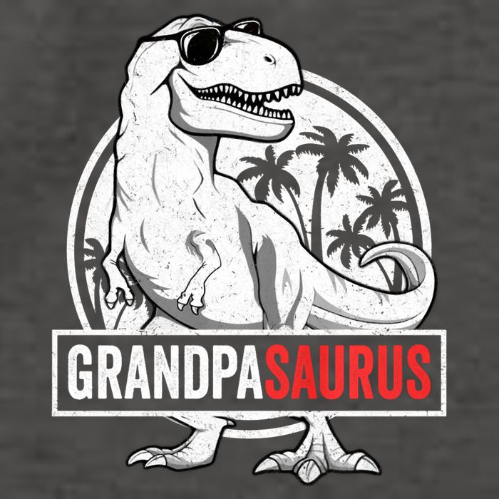 Grandpasaurus T Rex Dinosaur Grandpa Saurus Family Matching Sweat Vector Backpack