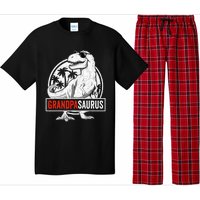 Grandpasaurus T Rex Dinosaur Grandpa Saurus Family Matching Pajama Set