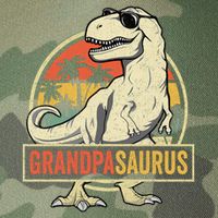 Grandpasaurus T Rex Dinosaur Grandpa Saurus Family Matching Legacy Tie Dye Trucker Hat
