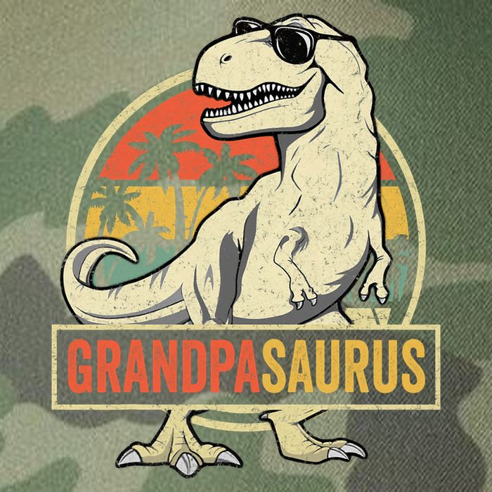 Grandpasaurus T Rex Dinosaur Grandpa Saurus Family Matching Legacy Tie Dye Trucker Hat