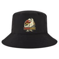 Grandpasaurus T Rex Dinosaur Grandpa Saurus Family Matching Cool Comfort Performance Bucket Hat