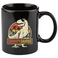 Grandpasaurus T Rex Dinosaur Grandpa Saurus Family Matching 11oz C Handle Ceramic Mug