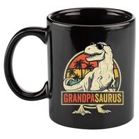 Grandpasaurus T Rex Dinosaur Grandpa Saurus Family Matching 11oz C Handle Ceramic Mug
