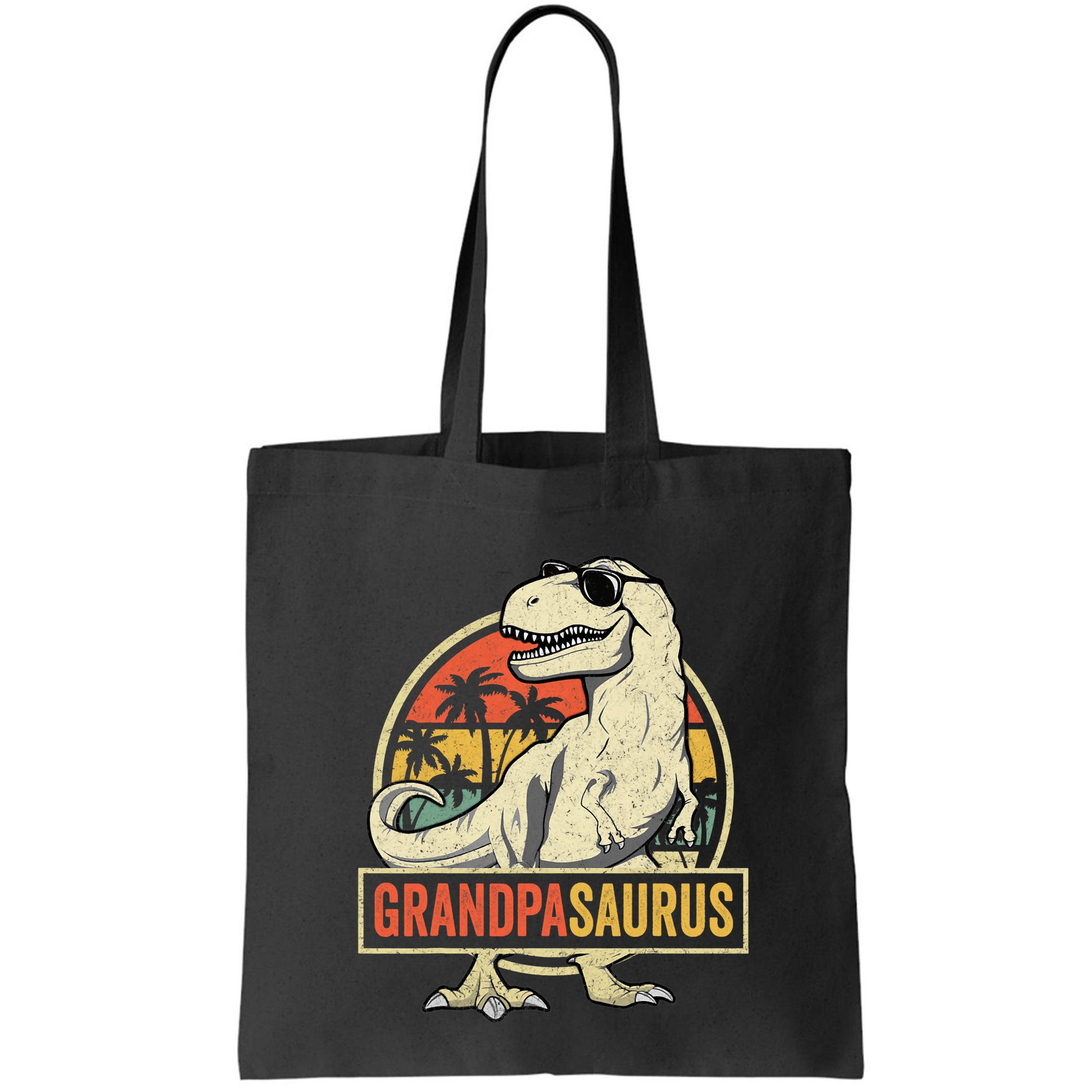 Grandpasaurus T Rex Dinosaur Grandpa Saurus Family Matching Bag